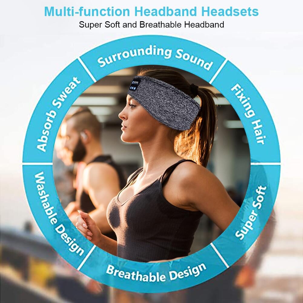 FoneBand™ Sleep & Sport Bluetooth Headband