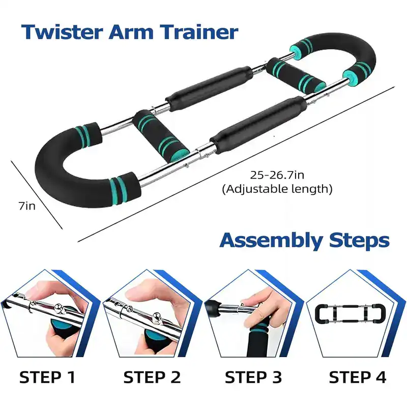 arm exercises step Adjustable arm twister trainer
