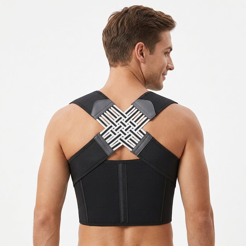 Posture corrector back support brace
