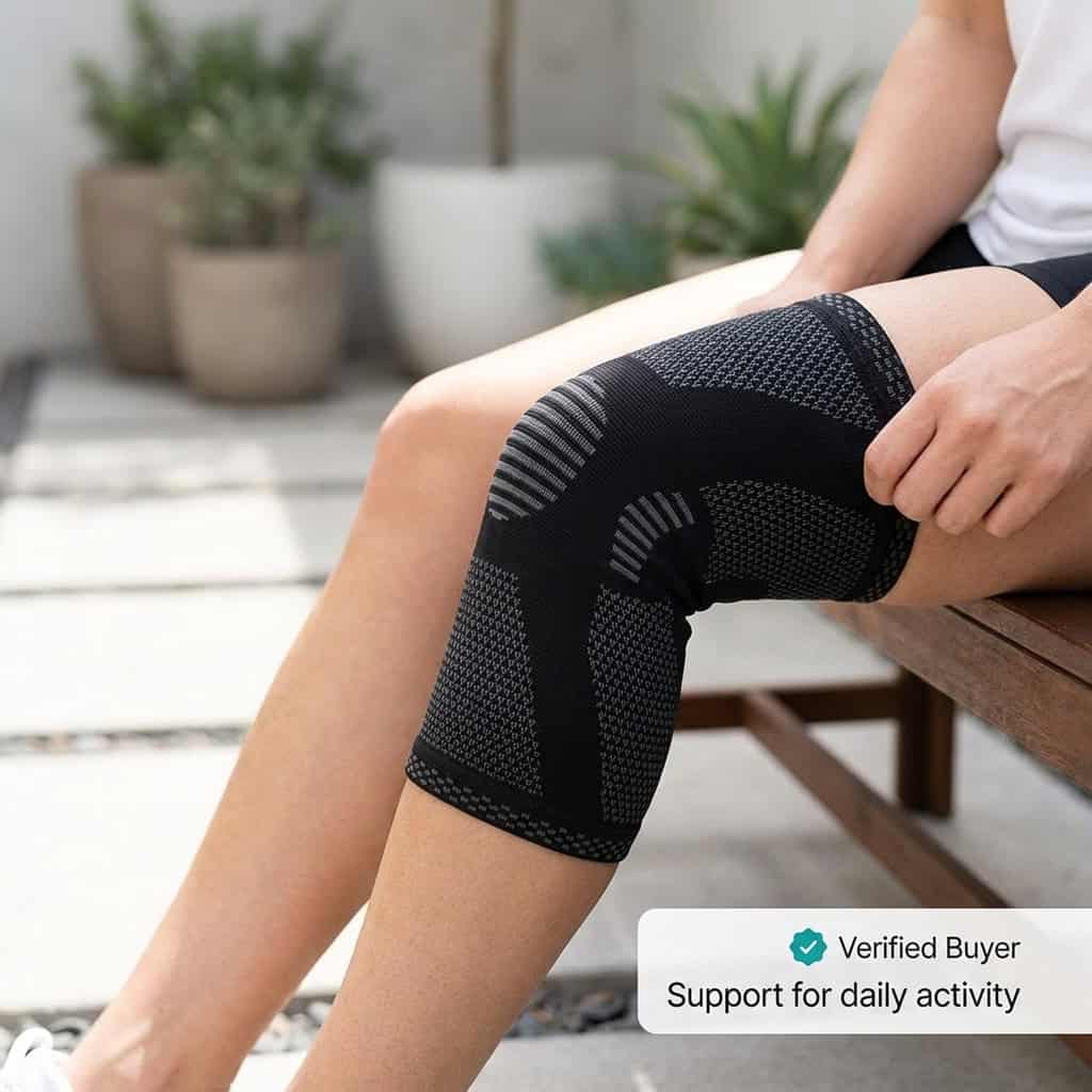 Knee support for daily activity