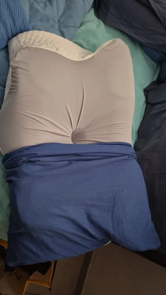 Butterfly Contour Memory Foam Pillow photo review